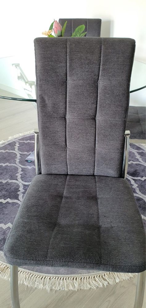 Conjunto Sala (Mesa, Cadeiras, Tapete)