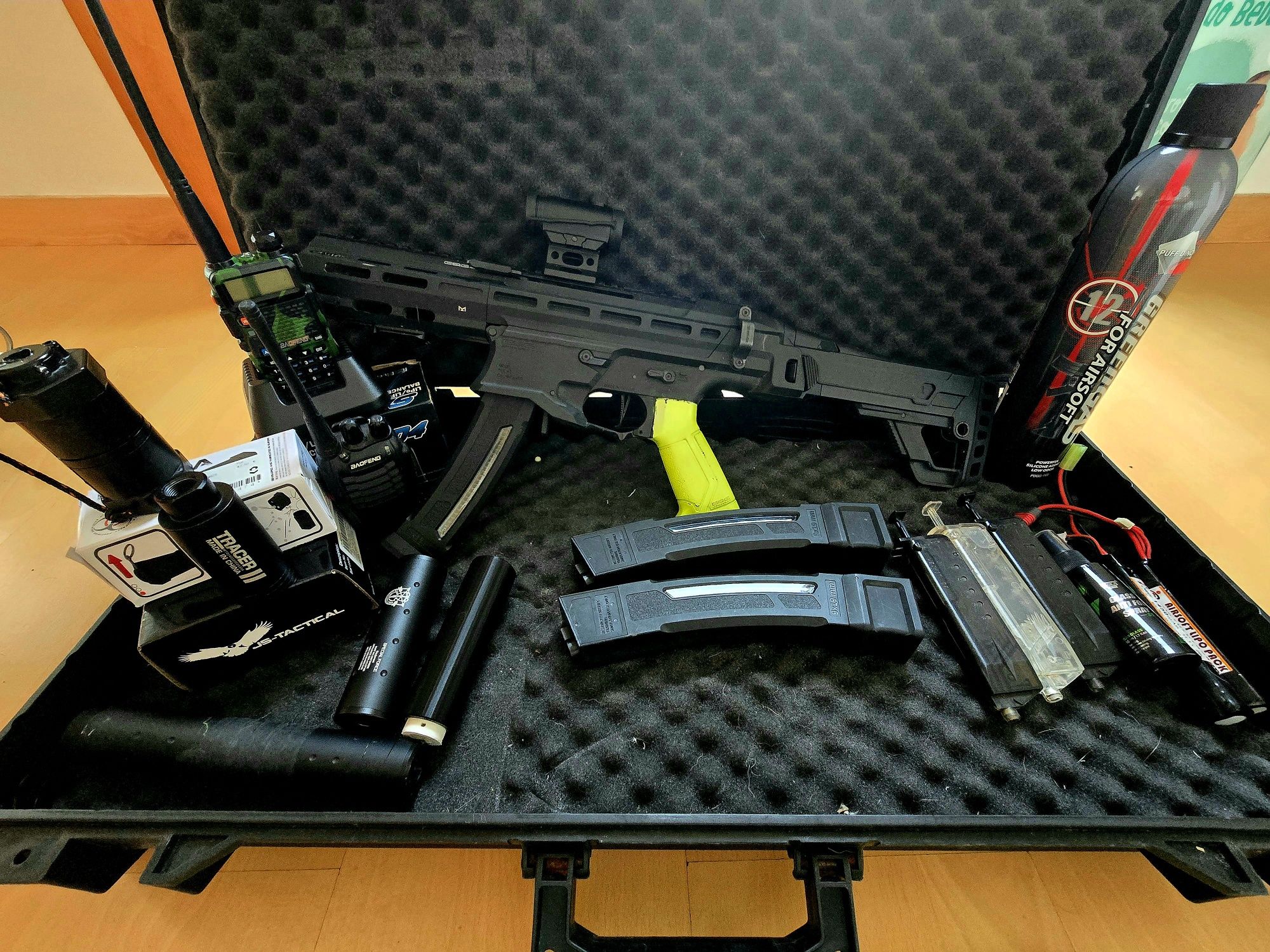 Airsoft mxc9 e acessórios