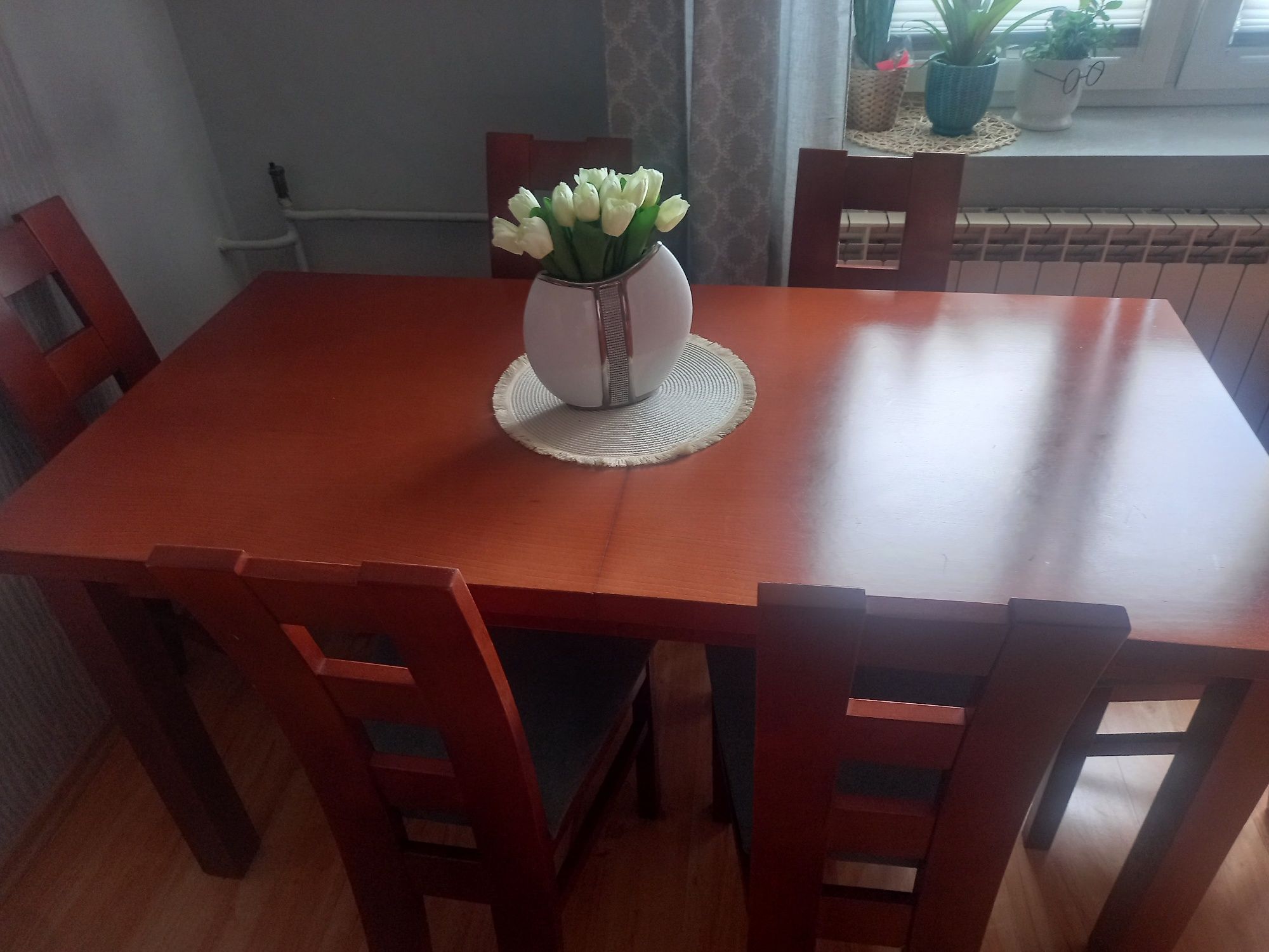 Sprzedam stół z krzesłami 160x80