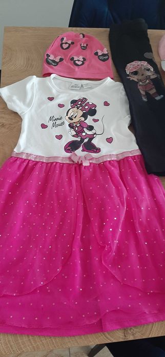 Ubrania dla  dziewczynki zestaw 116-122