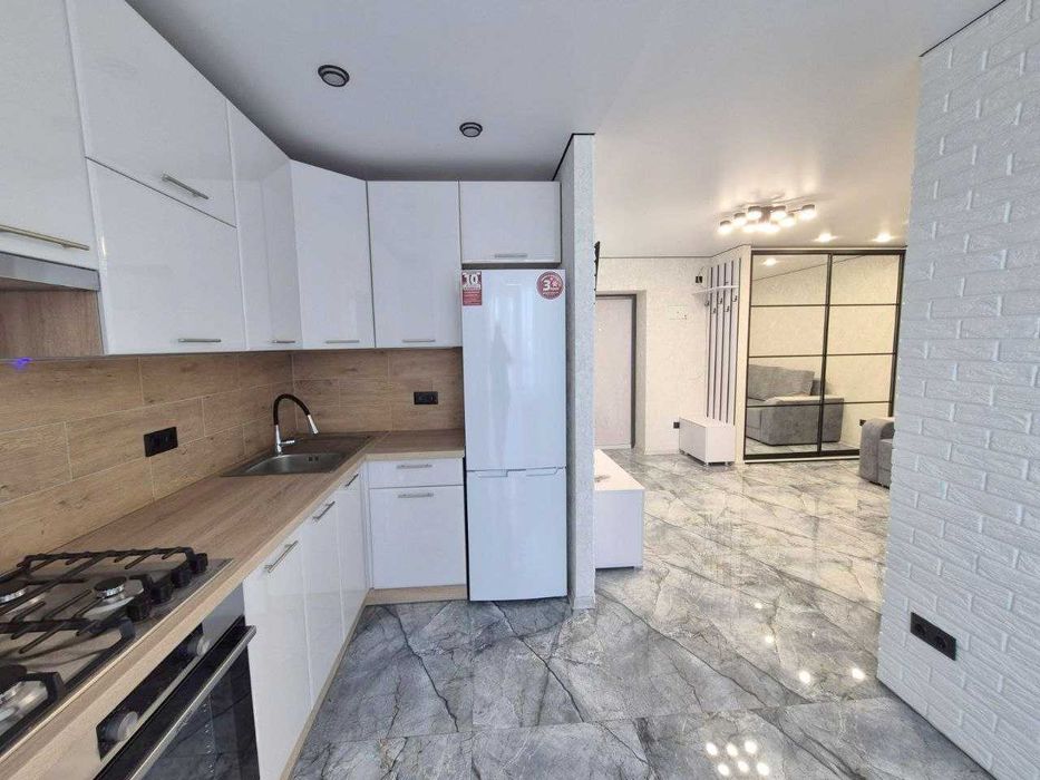 1кімнатна з новим ремонтом в новобудові з автоном.опаленням на Масанах