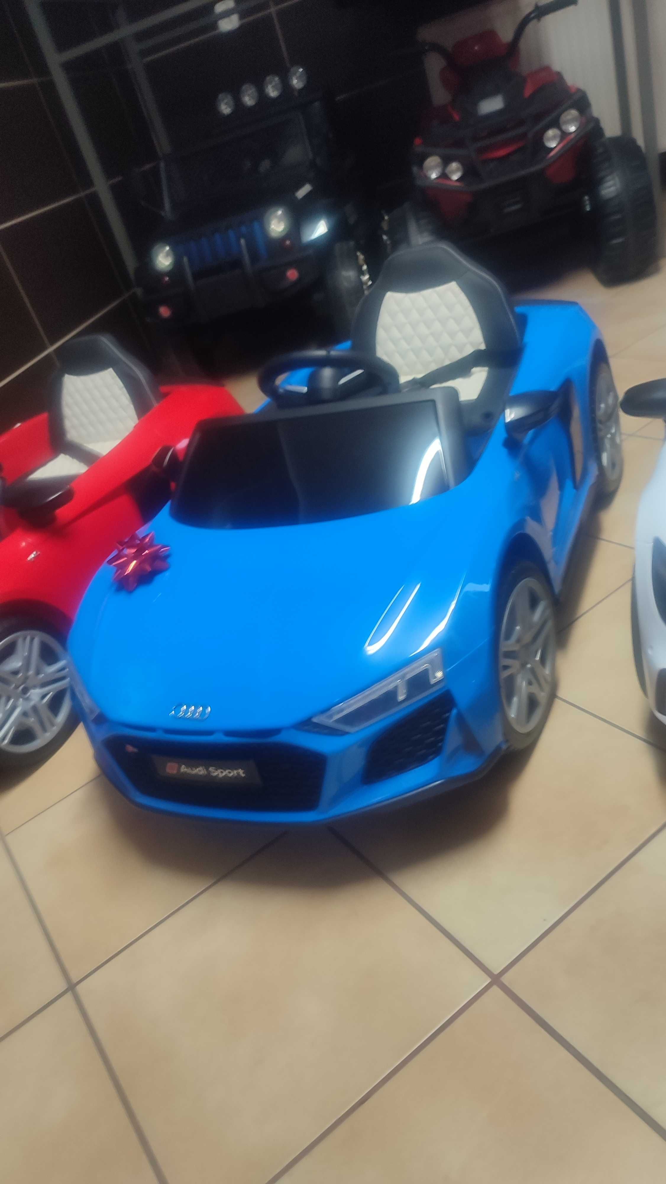 Samochód Auto AUDI R8 na akumulator dla dzieci Odbiór Wysyłka SKLEP