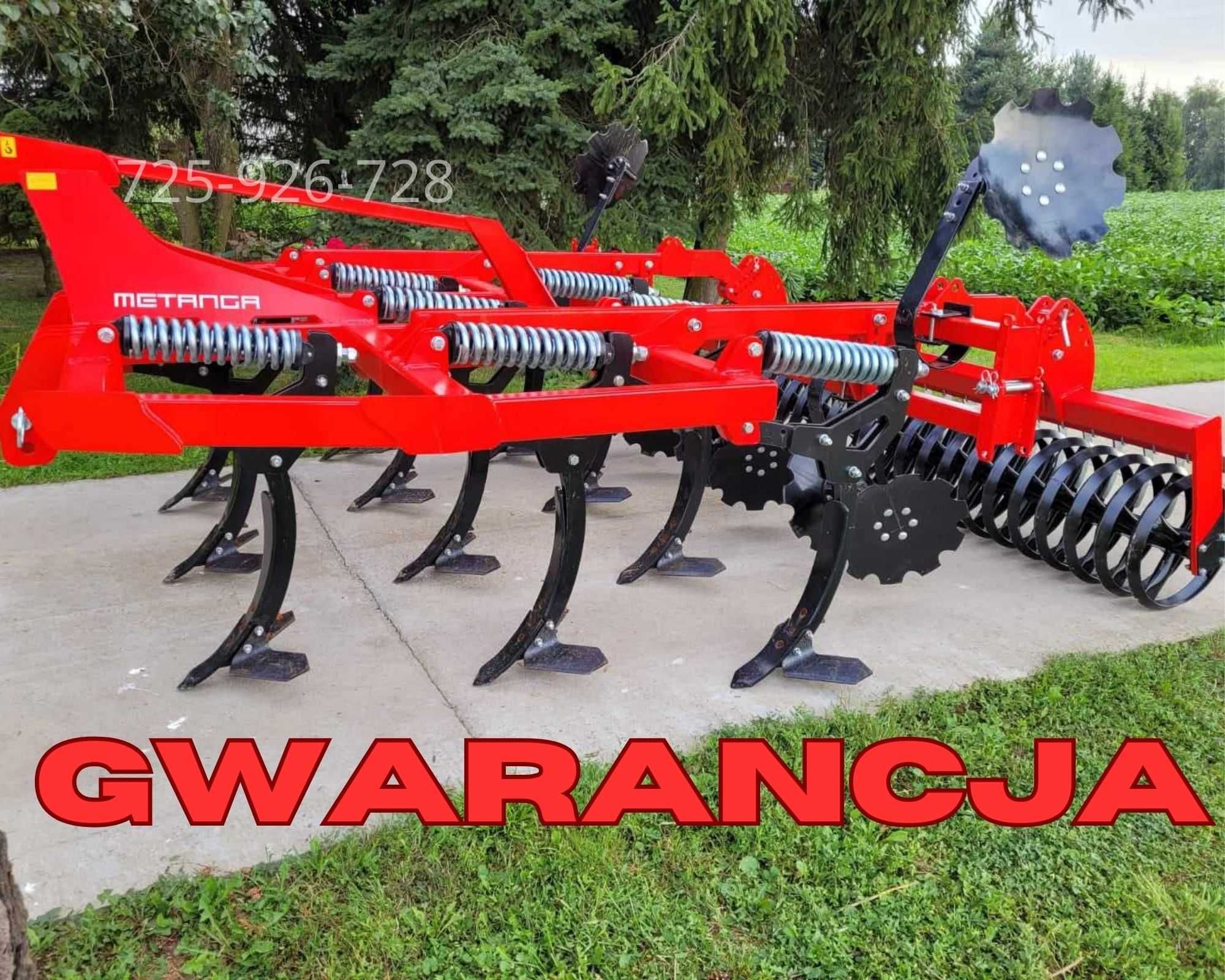 Agregat bezorkowy podorywkowy METANGA! 3 lata gwarancji! Transport!