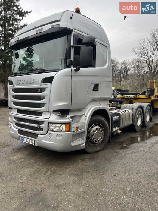 Scania R 580 2014 R 560 тягач головка без причіпа