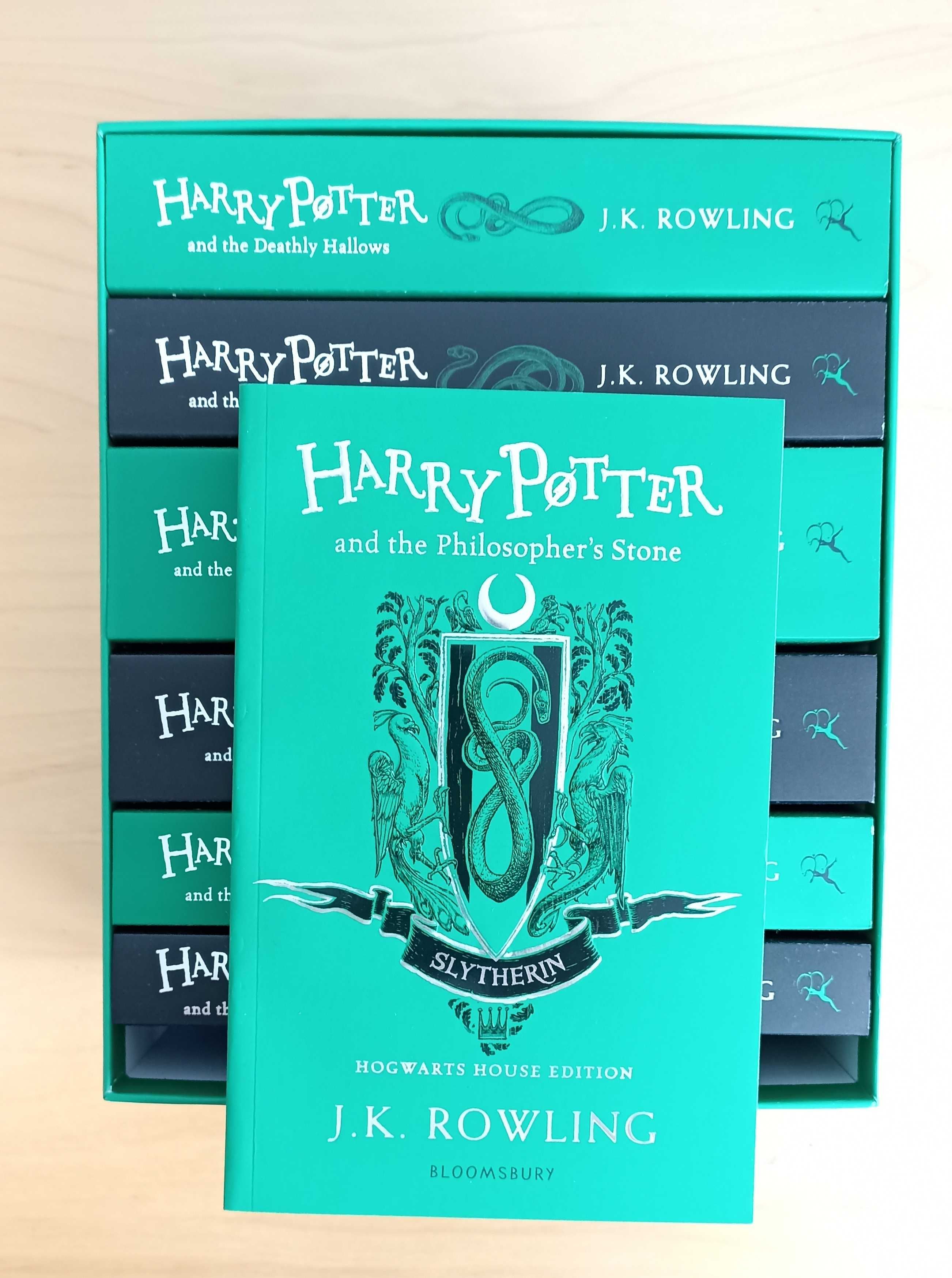 Harry Potter. Slytherin House Editions. Paperback Box Set