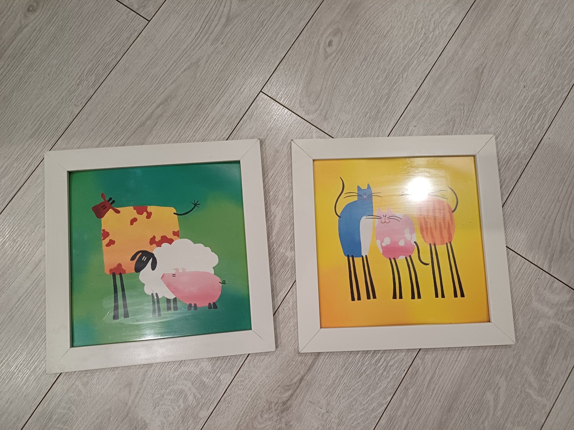 Obrazki zwierzęta Ikea 30×30