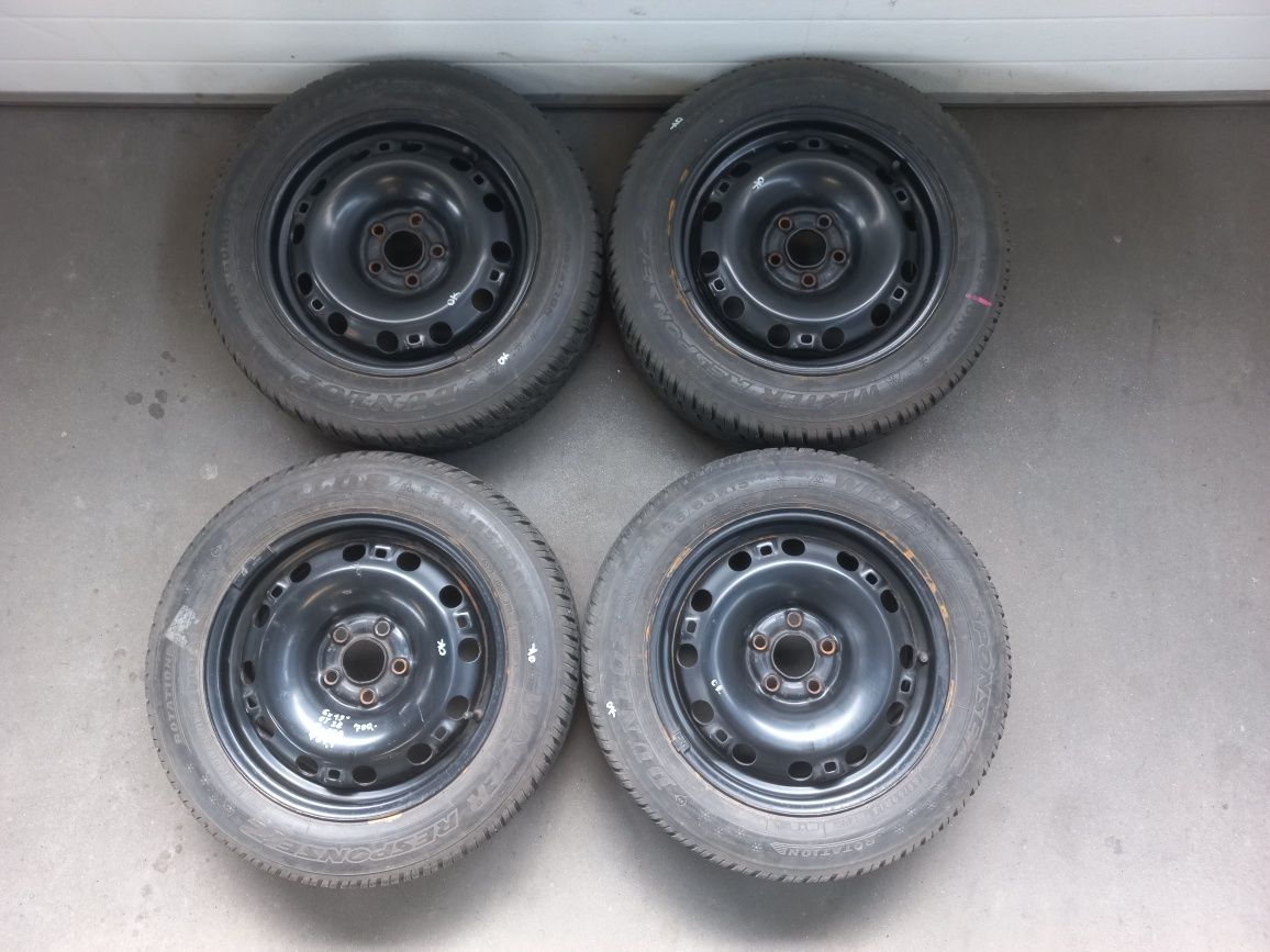 Koła zimowe 15" 5x100 do Audi A3, VW Polo, Seat Ibiza