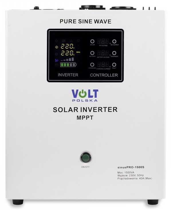 ДБЖ інвертор сонячний SinusPRO1500S_12v-230В 1500W/1050W