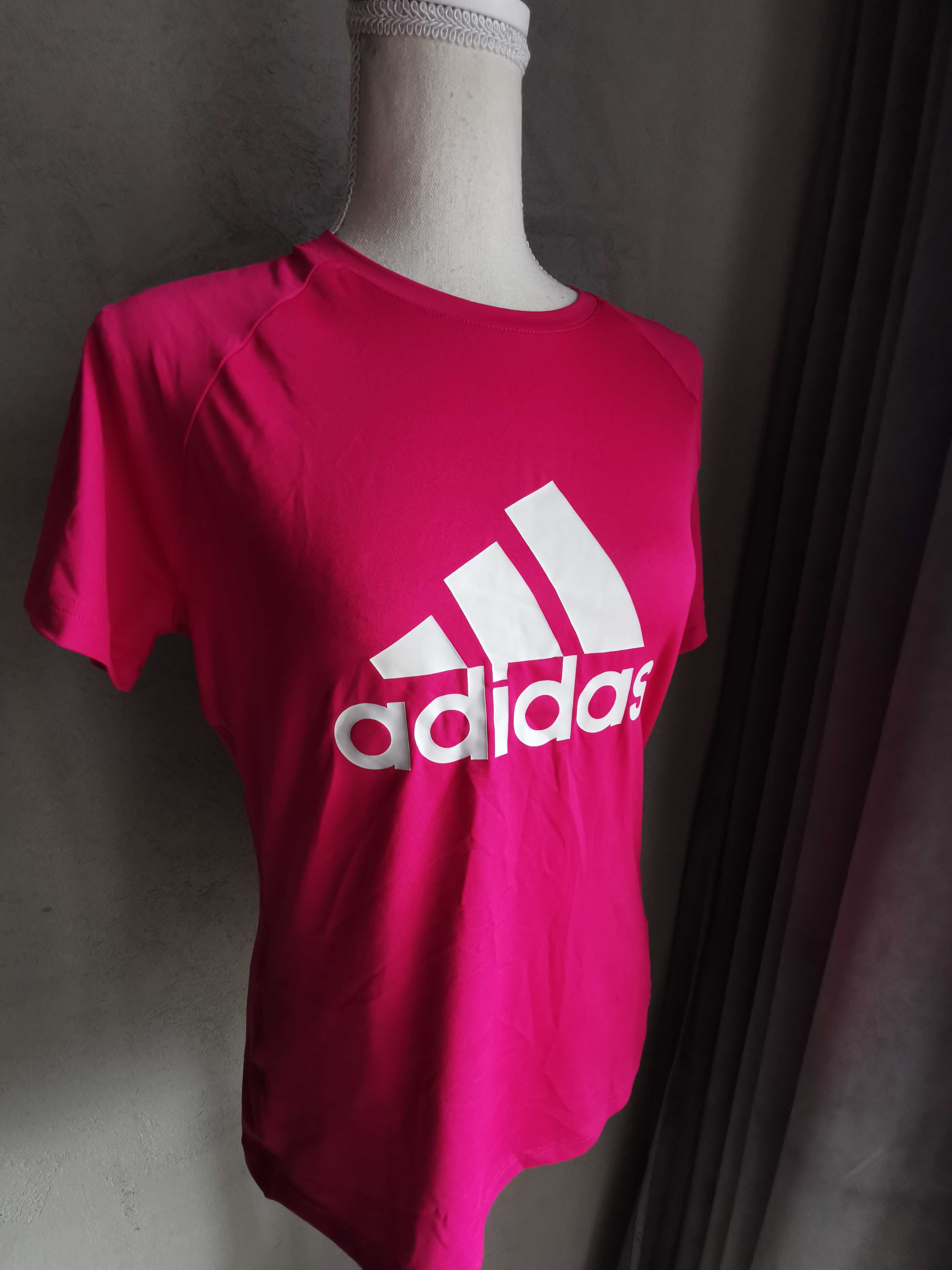 Bluzka sportowa do biegania S 36 damska adidas