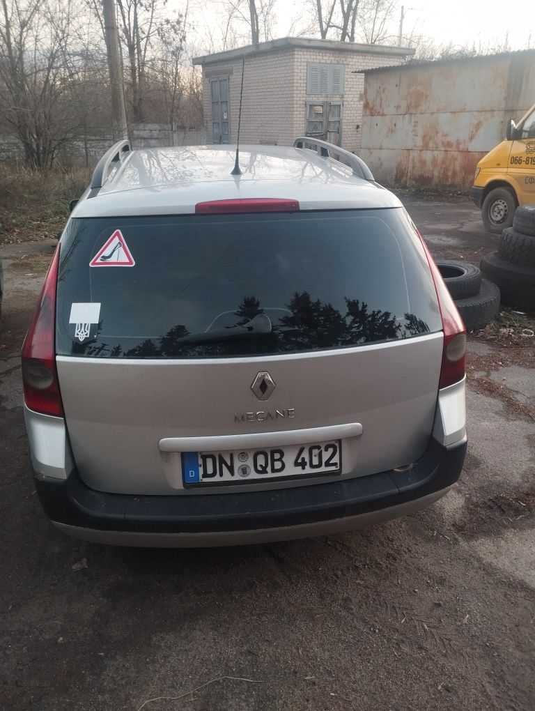 Разборка Renault Megan 2 1.5dci акпп