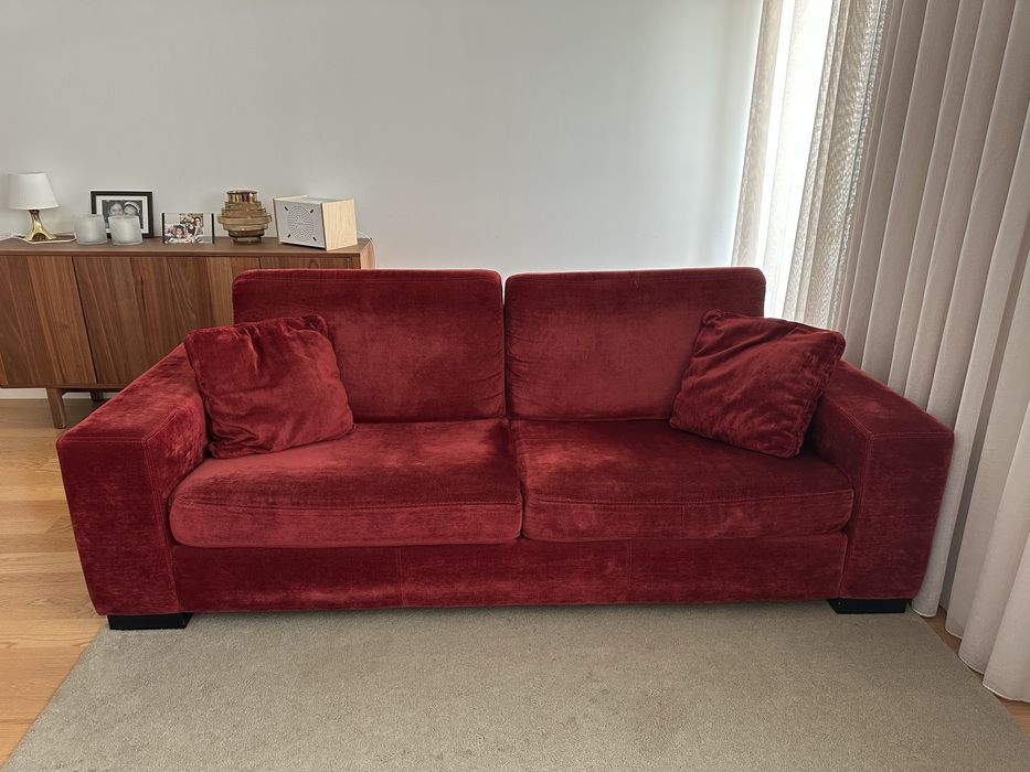 Sofa - Red Velvet