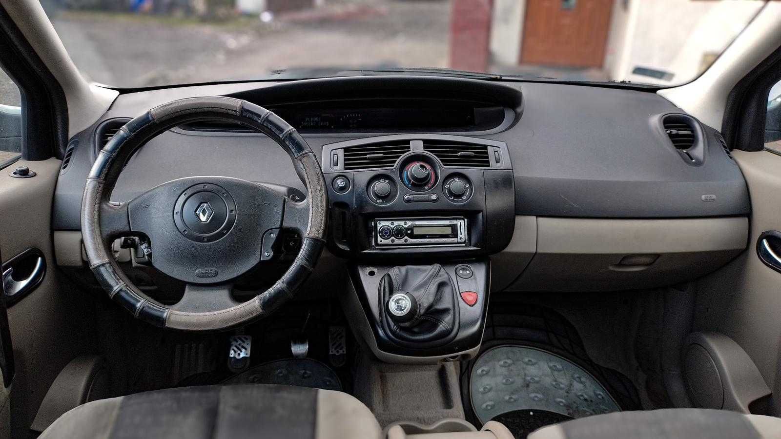 Renault Scenic/ 2004/1.6 Benzyna/1 - WŁ./Panorama/Hak/Promocja!!