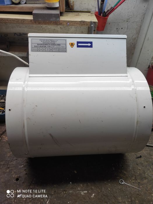 Nagrzewnica elektryczna kanałowa 9kw