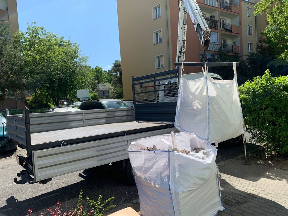 Usługi HDS,transport,wynajem wózka widłowego odbiór BIG BAGÓW Warszawa