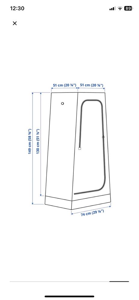 Roupeiro VUKU Ikea