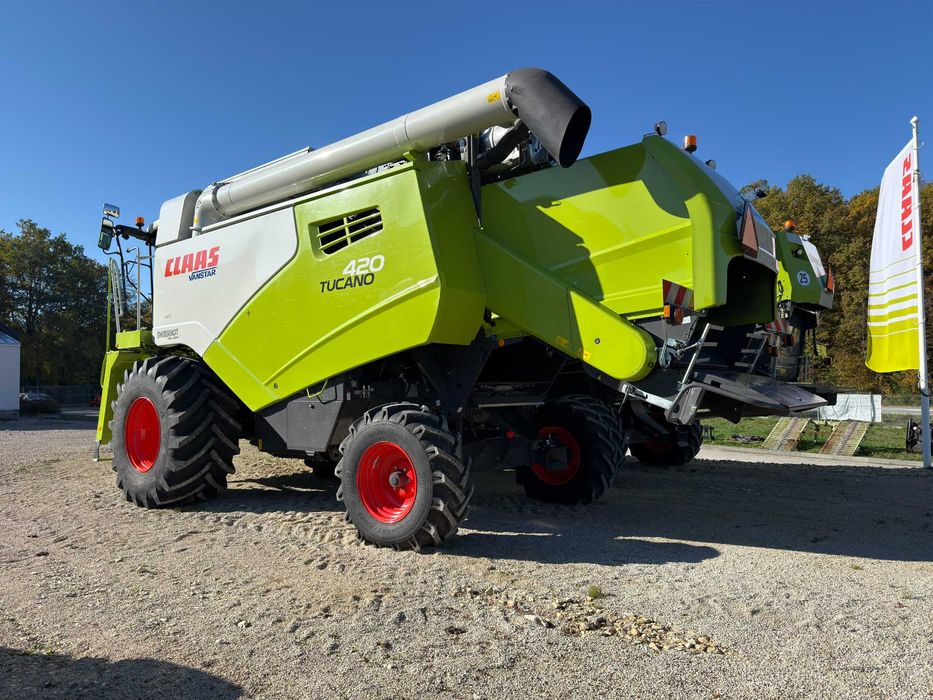 Kombajn zbożowy CLAAS Tucano 420 + CLAAS Vario 500, 2020, 361mh