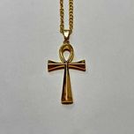 Naszyjnik Ankh Egipska Religia ZŁOTY