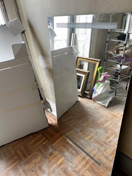 Espelho grande como novo casa de banho