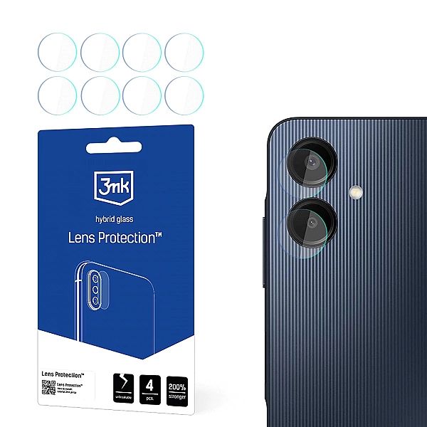Szkło hybrydowe na obiektyw aparatu 3mk Lens Protection na Samsung Gal