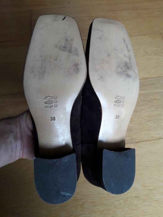 Sapatos de Senhora Hellius em pele