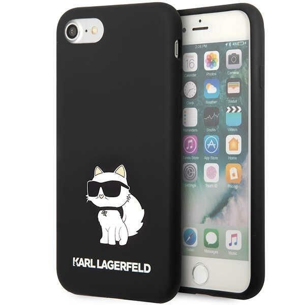 Etui Karl Lagerfeld Silicone Choupette do iPhone 7/8/SE 2020/2022