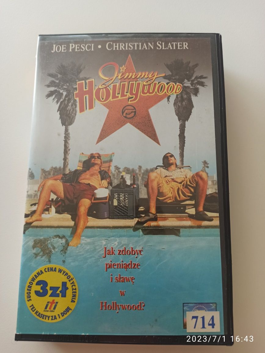 Jimmy Hollywood kaseta VHS