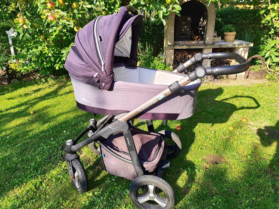 3in1 BABY DESIGN Wózek HUSKY XL+Winter Pack+masa dodatków Stan Dobry+