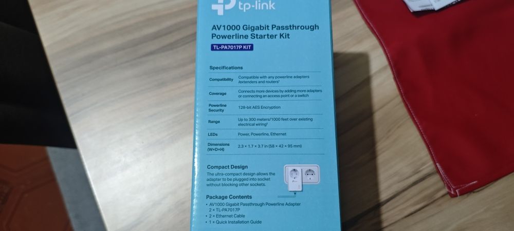 Kit TP-Link PowerLine AV1000