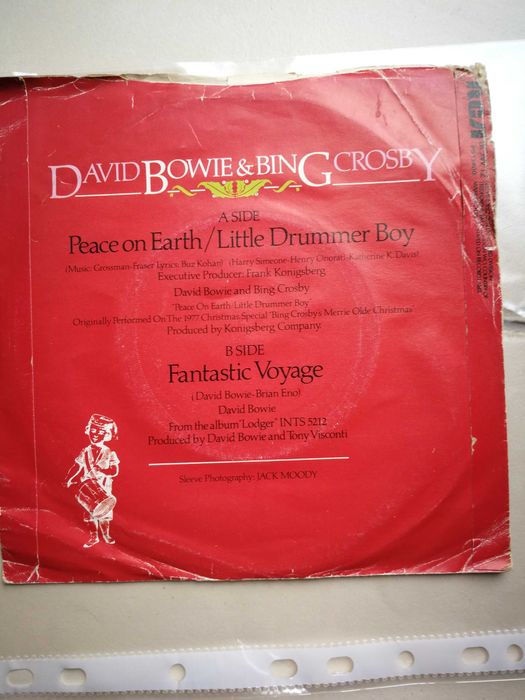 Пластинка винил David Bowie & Bing Crosby Дэвид Боуи, Бинг Кросби