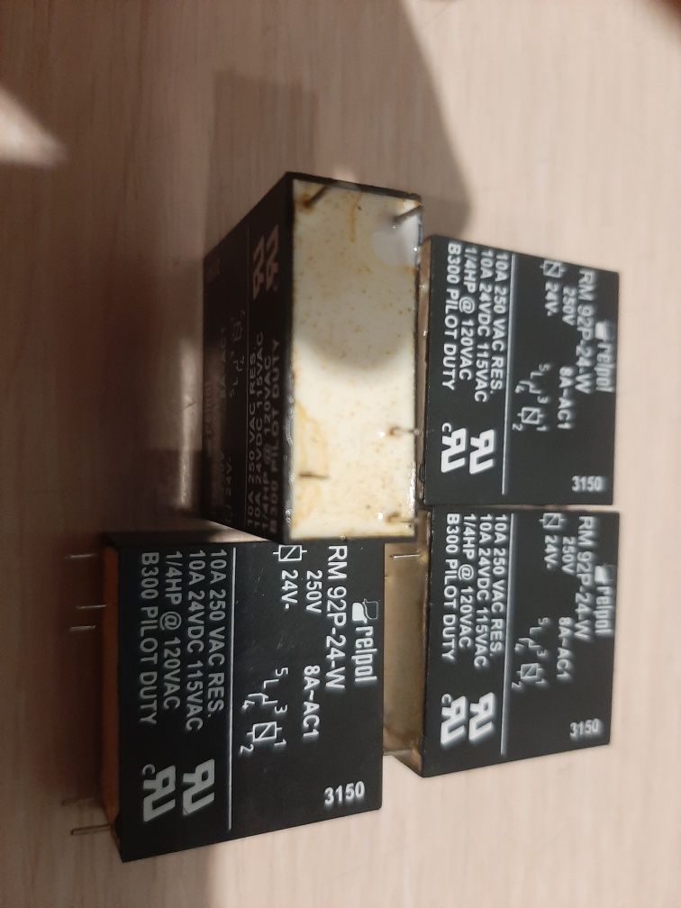 Реле Relpol RM94P-24-W, 24VDC, 8А/250VAC. R2N-2012-23-5024-WT
