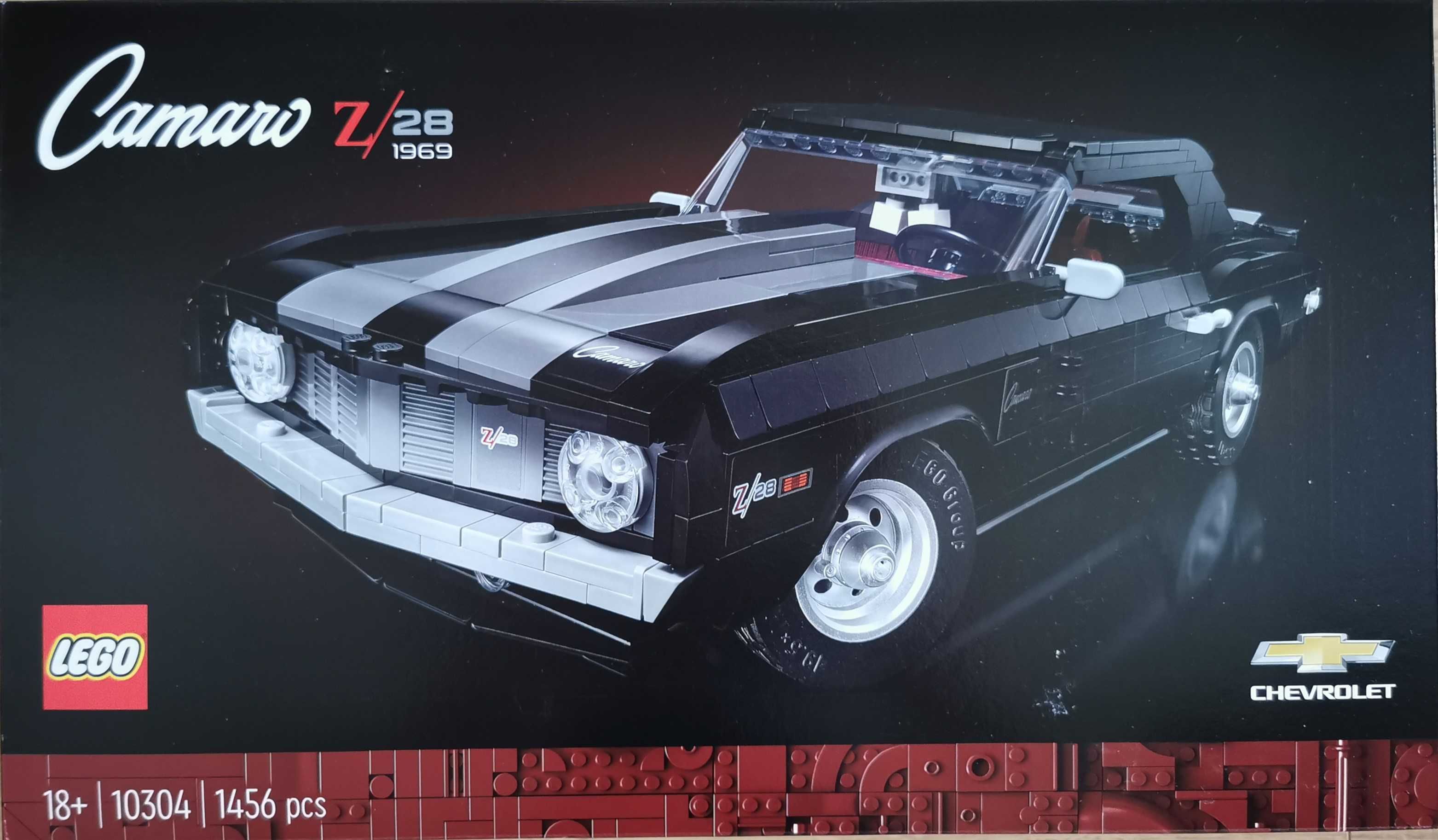 LEGO Creator 10304 Chevrolet Camaro Z28 Nowy Unikat kolekcjonerski