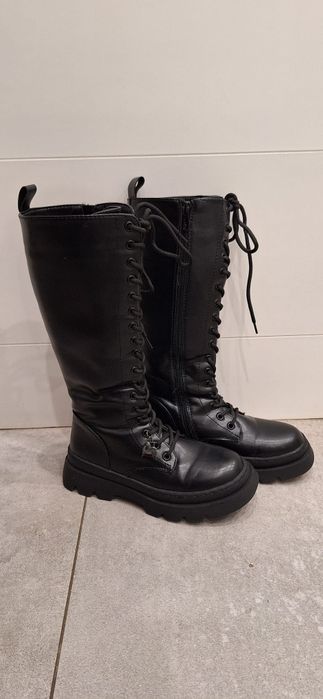 Buty zimowe dziewczęce