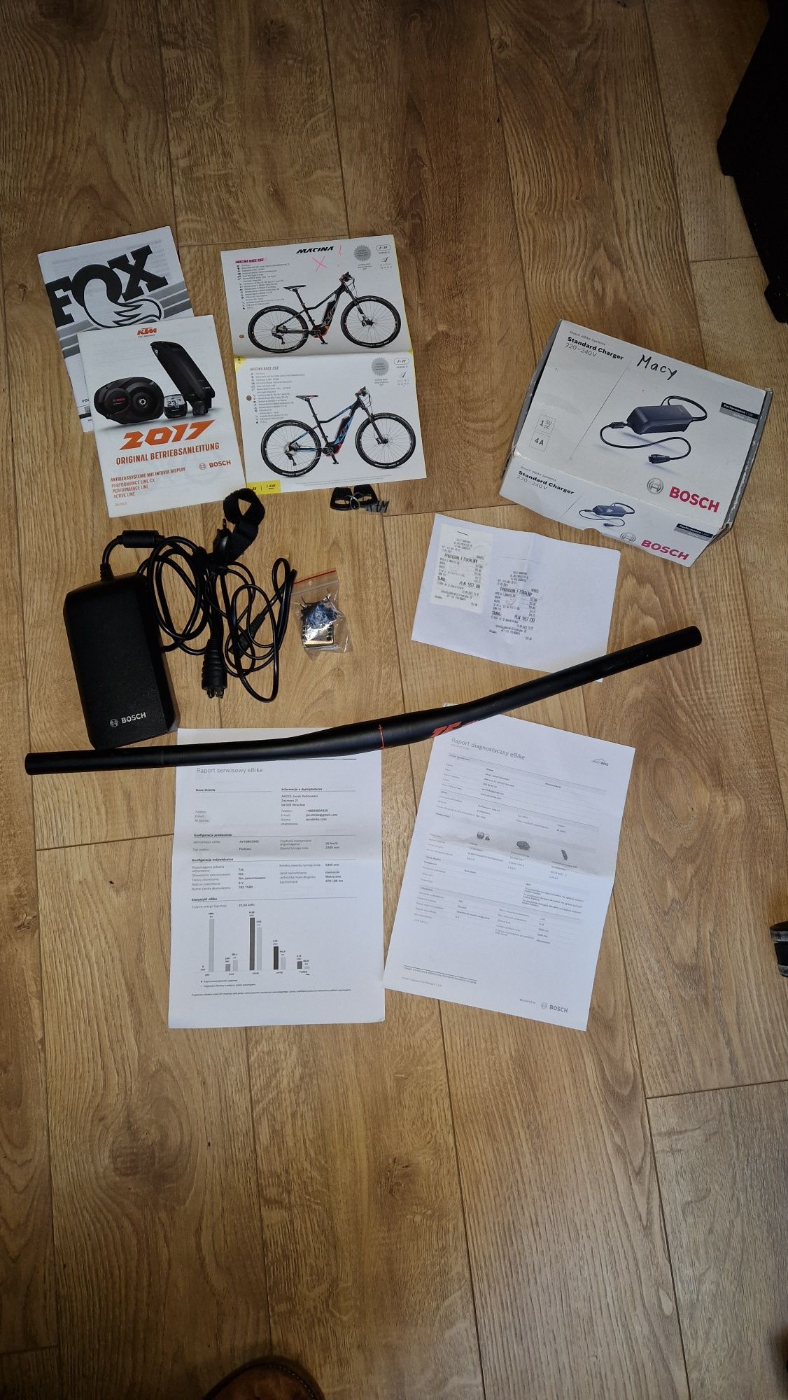 KTM MACINA RACE 292 e-bike elektryk bosch deore xt rower elektryczny