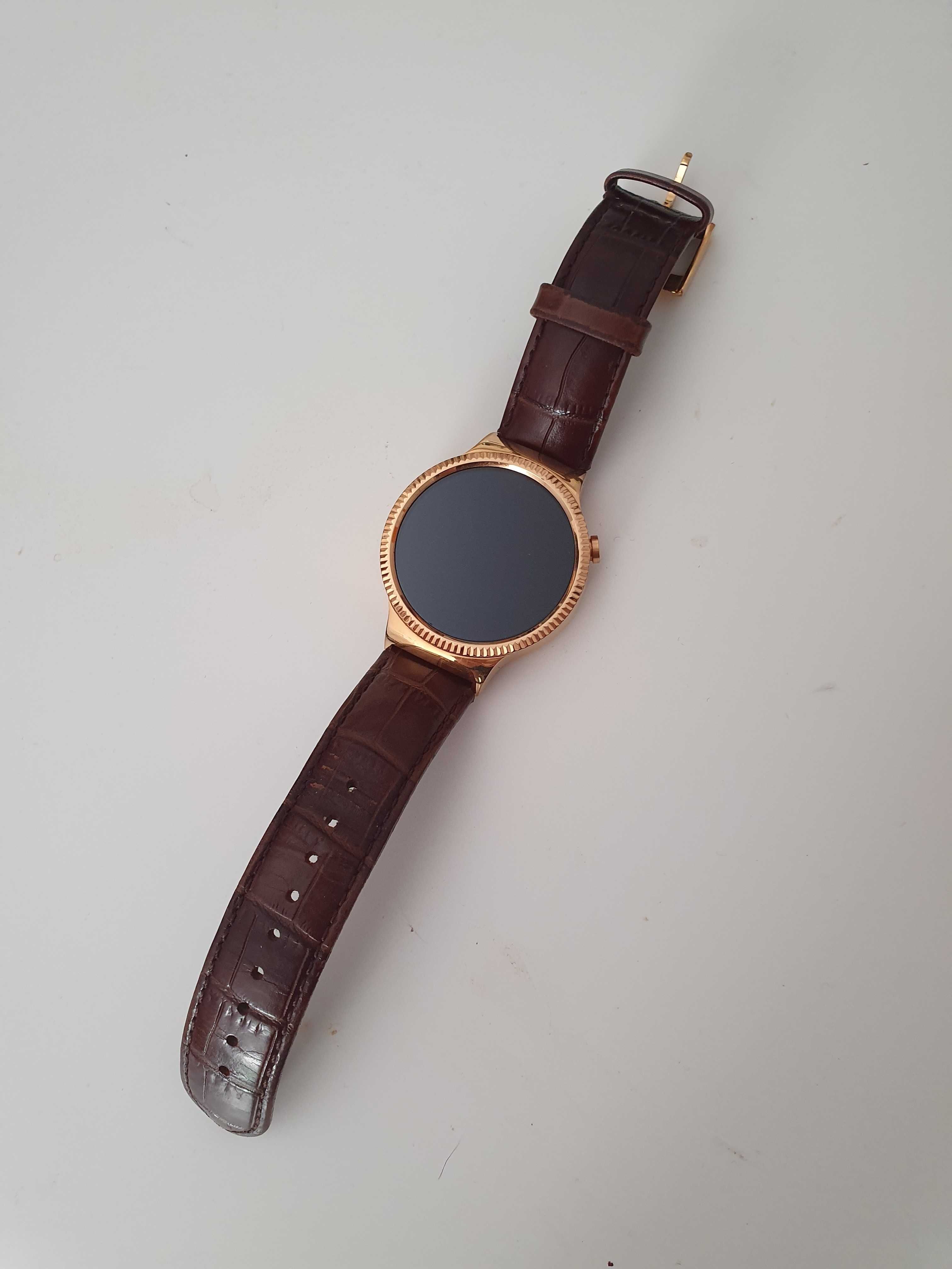 Smartwatch Huawei Watch Gold - Leather Strap - Ideał