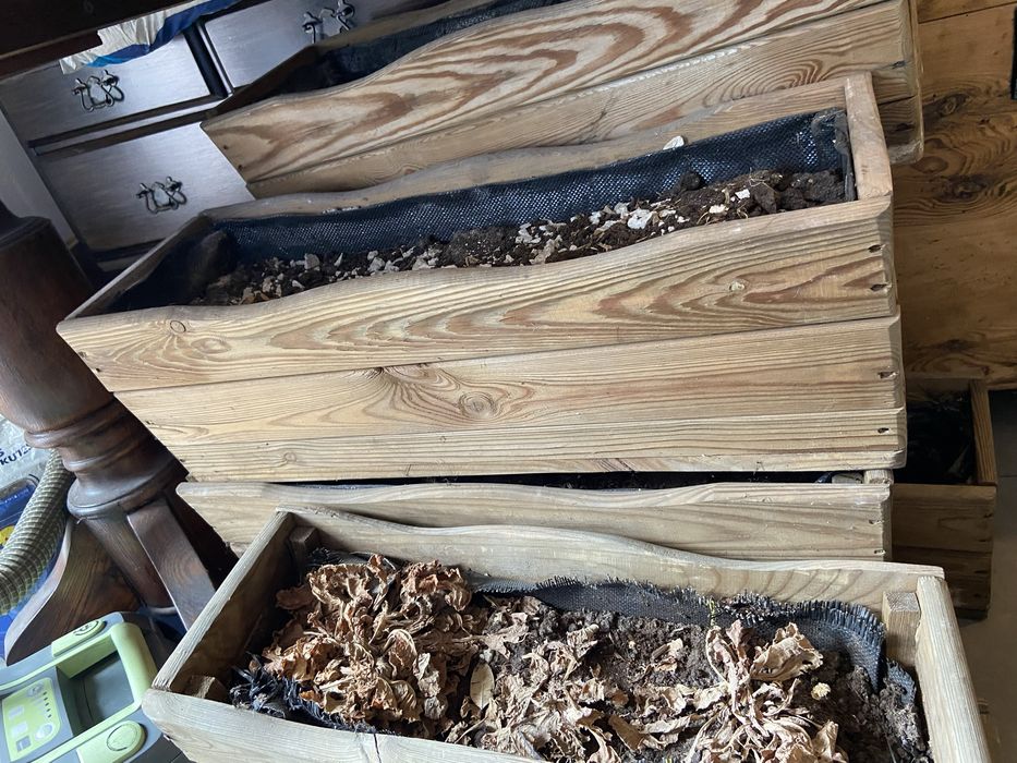 Drewniane skrzynie/ doniczki rozne wielkosci