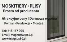 Moskitery plisy rolety!  Prosto od producenta
