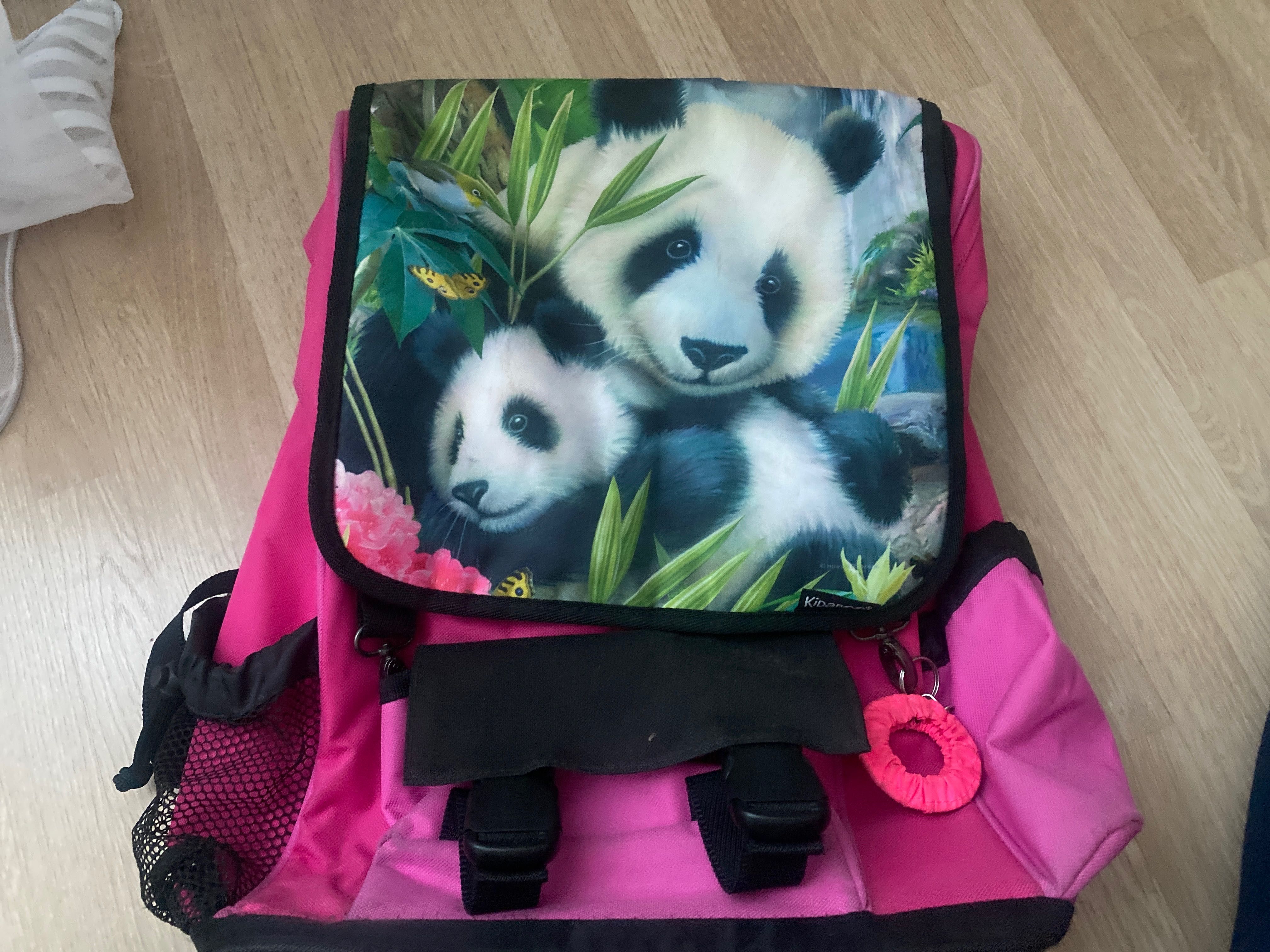Високоякісний рюкзак Kidaroo Precious Pandas з пандою