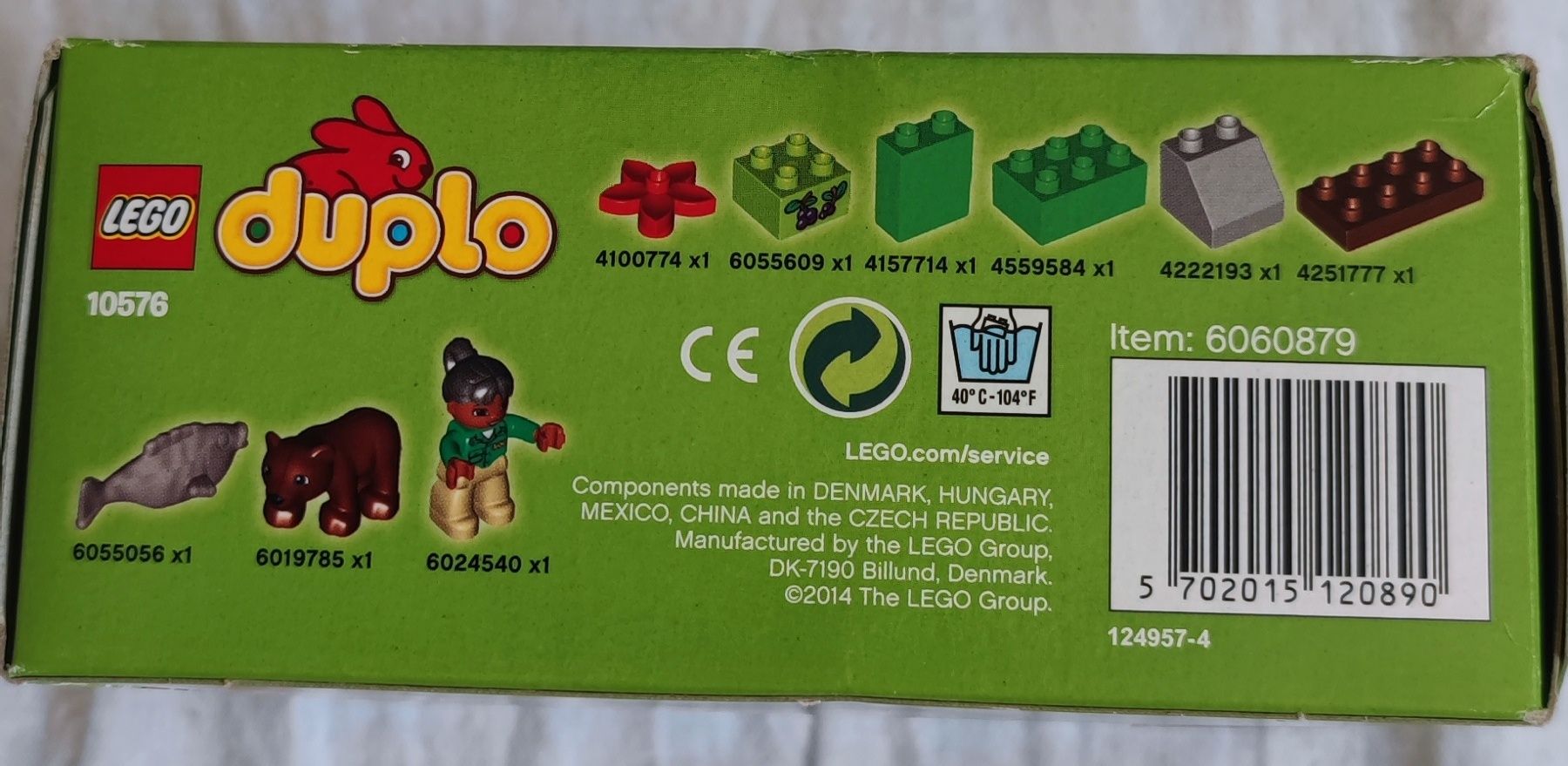 LEGO Duplo Opiekunka w ZOO 10576