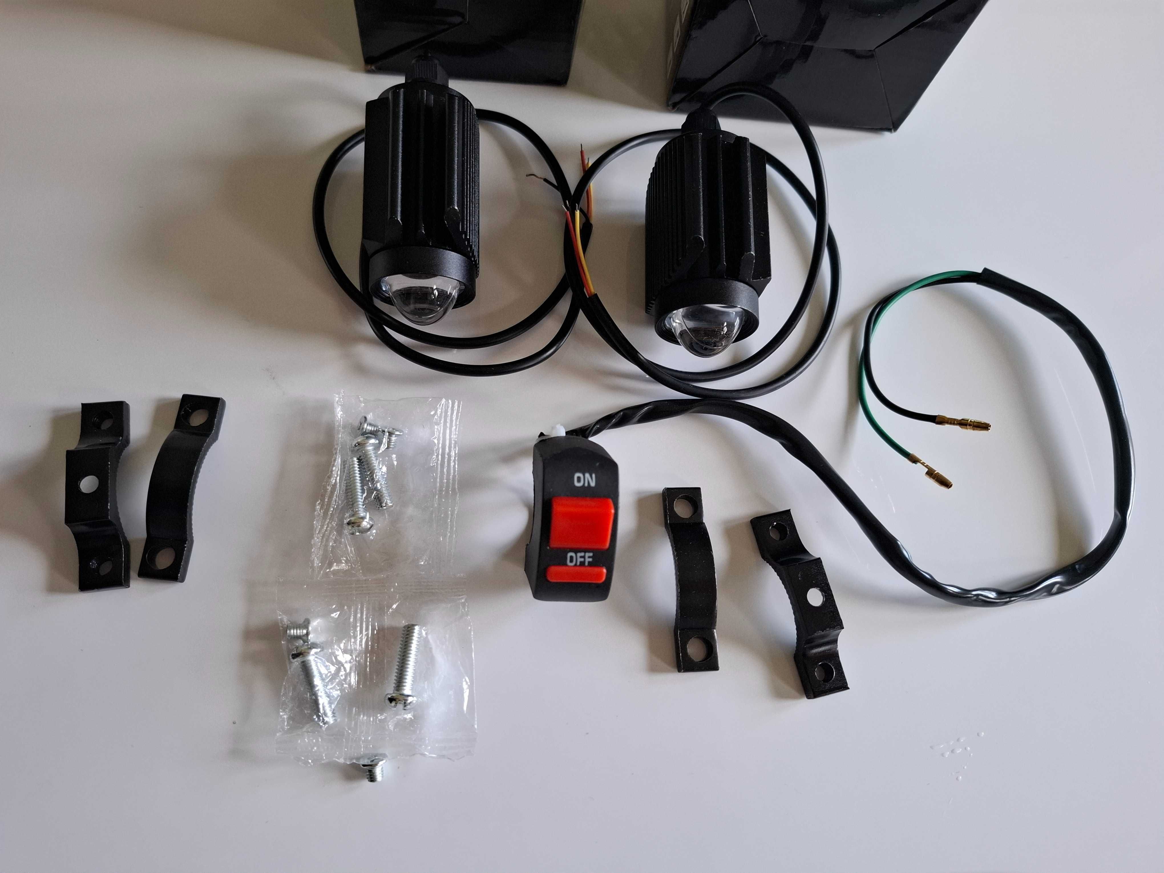 Halogeny led motocykl quad itp .