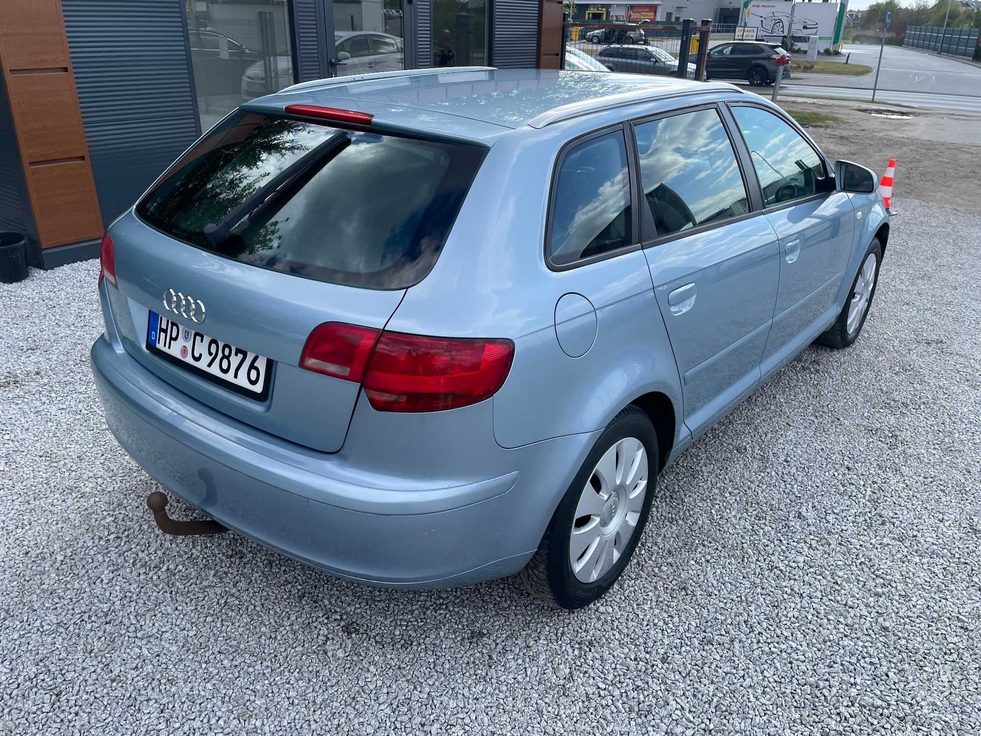 A3 1.6 Klima Sportback Aluminiowe Felgi Tempomat