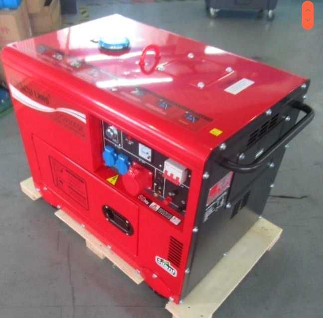 Agregat prądotwórczy z systemem ATS automat , Moc  9.5 KVA fv.   PL
