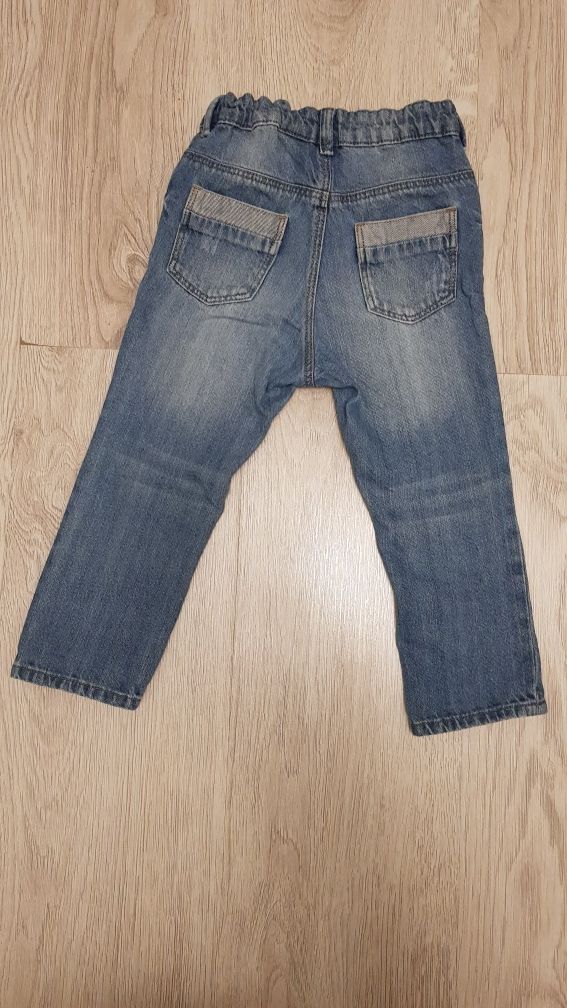 Spodnie jeansowe z szelkami H&M