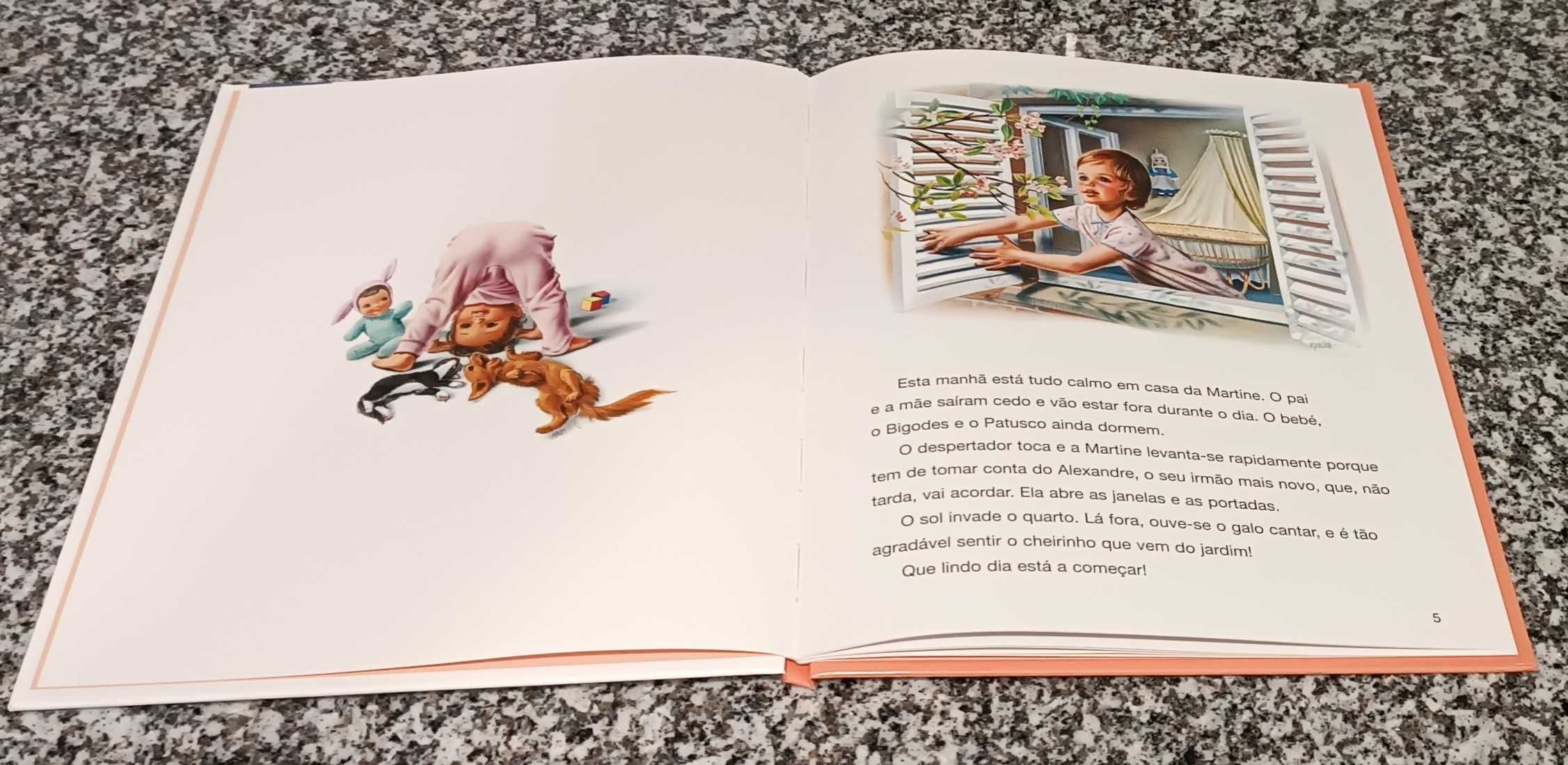 Livro Infantil "Martine, mãe por um dia" (Novo)