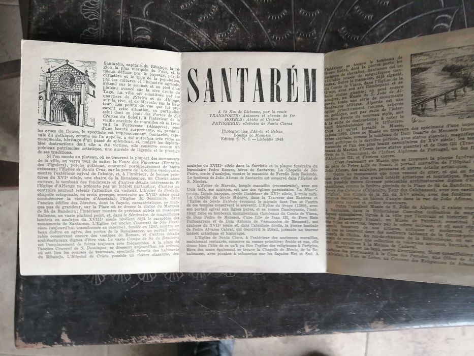 panfleto de Santarem de 1948 , em frances