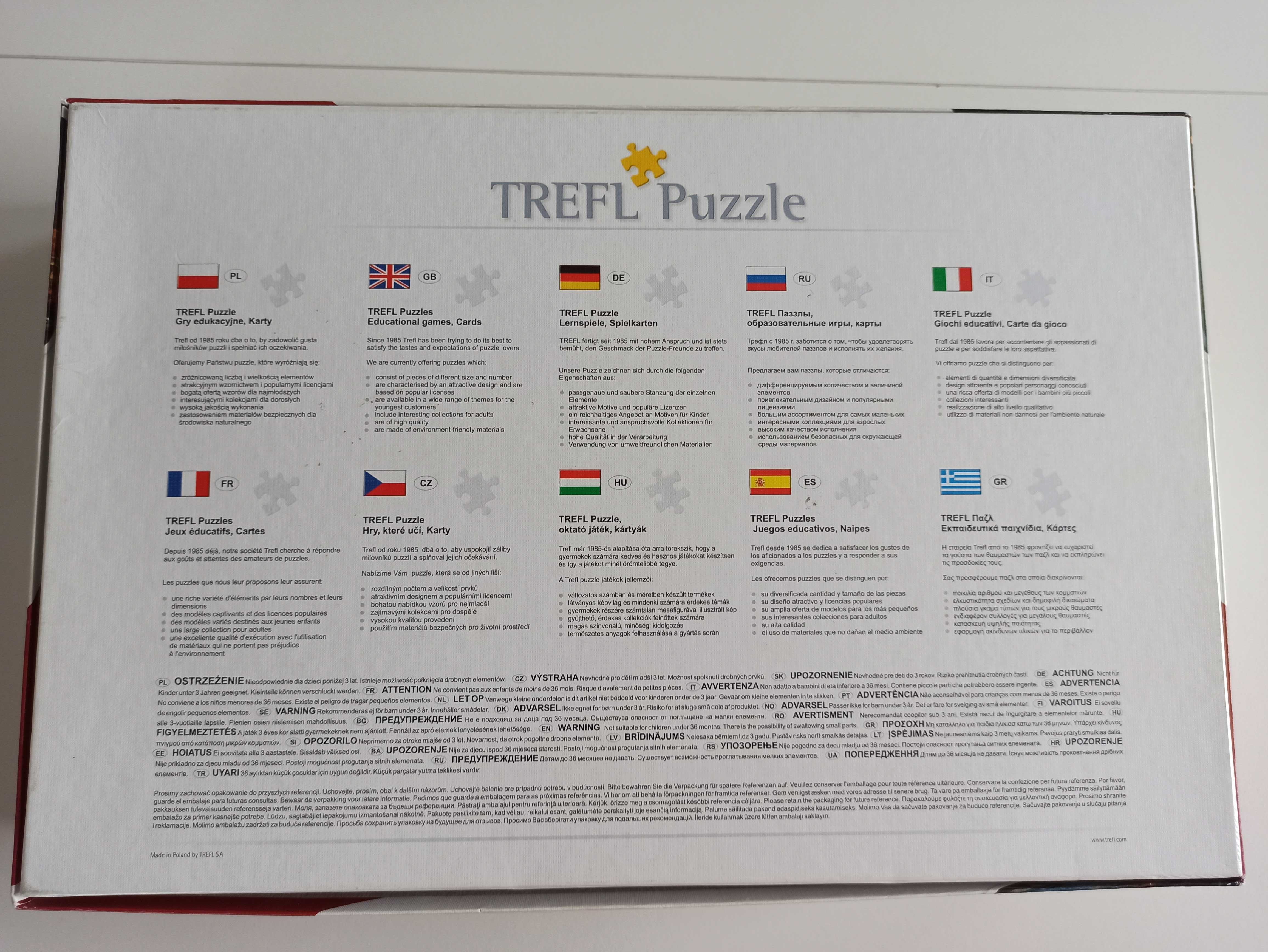 Puzzle Trefl 3000 el. - Bazylika Santa Maria della Salute - Wenecja