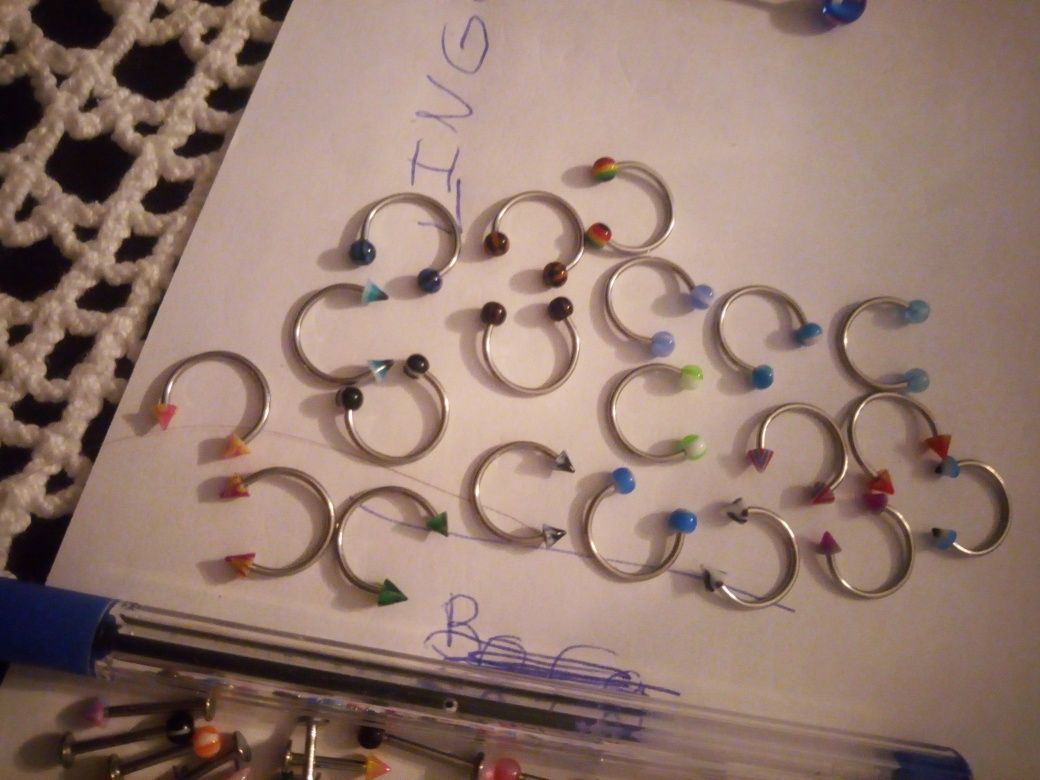 piercing novos e todos os tipos