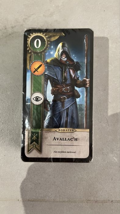 Karty Gwint – komplet 3 talii + Avallac’h – nowe w folii (Wiedźmin 3)