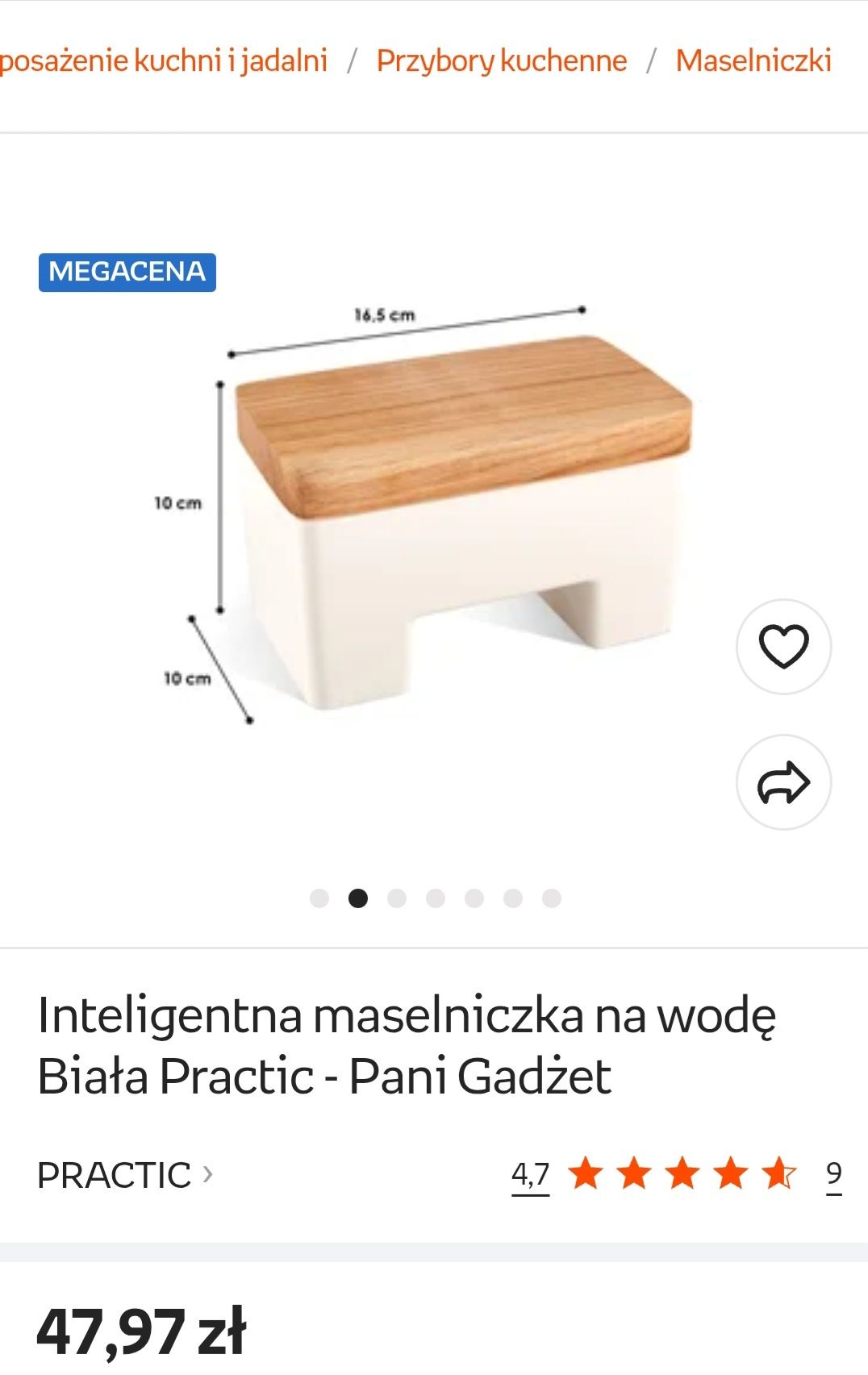 Inteligentna maselniczka na wodę
