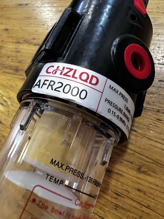 Separador de óleo e água Compressor de ar Bomba Filtro AFR2000 - Novo