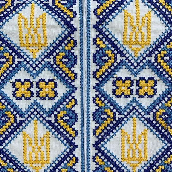 Вишиванка для хлопчика з тризубом 6-12 років
